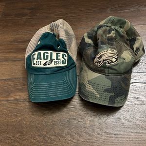 Two men’s hats Philadelphia Eagles